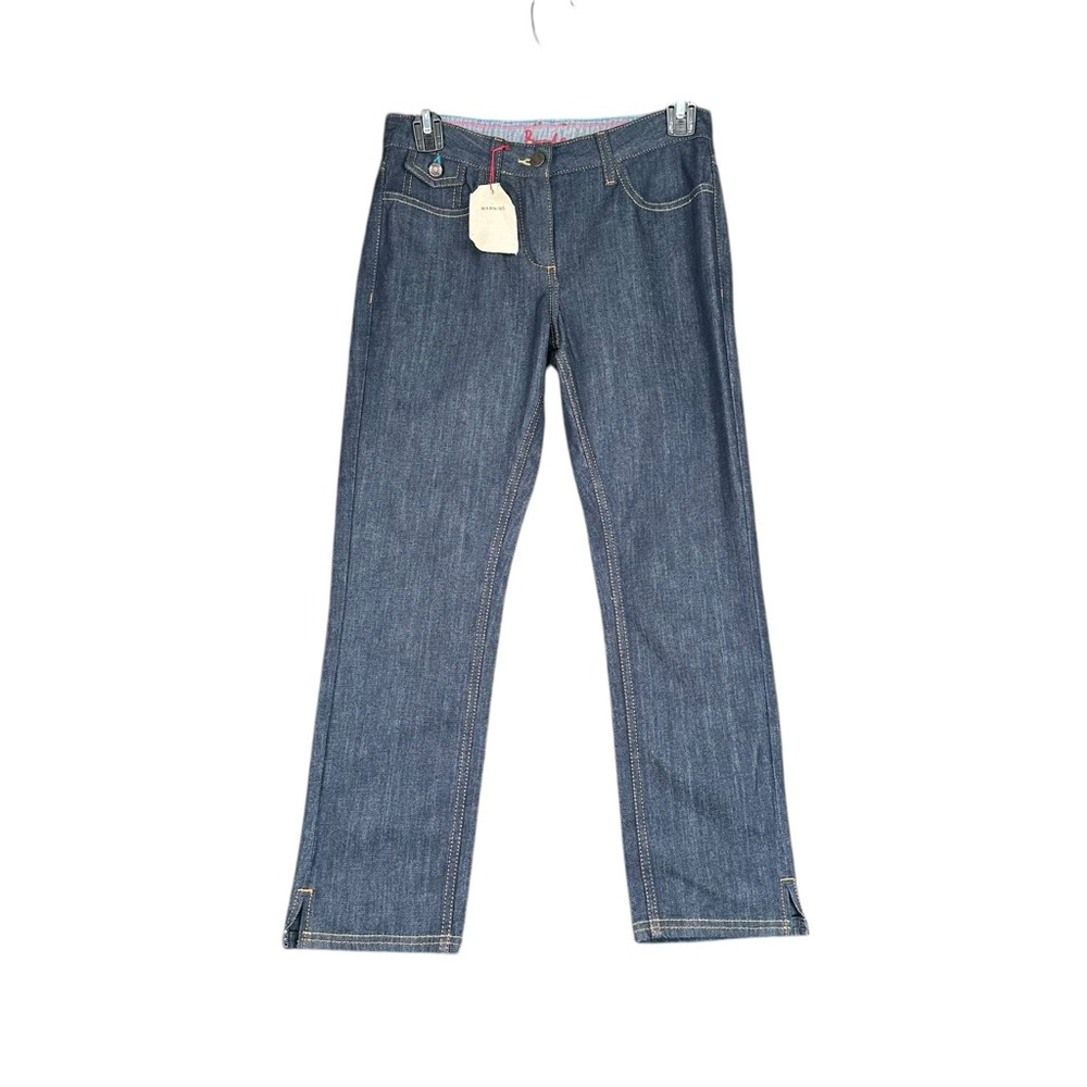 Boden NWT US 2R Dark Wash Jeans Denim Pants Casual Boho Hippie Western WC073